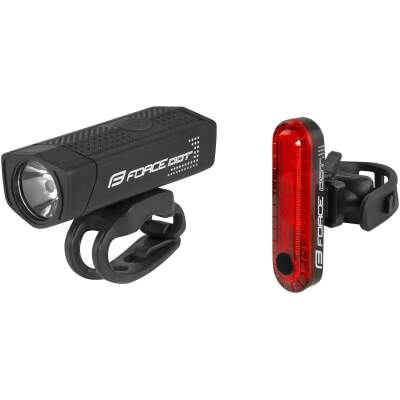 Zestaw lamp FORCE USB DOT 700LM USB Buty turystyczne 2wheels.pl - have a bike day!