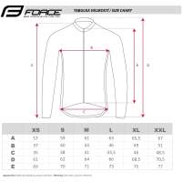 Koszulka rowerowa z długim rękawem FORCE SQUARE LADY Force 2wheels.pl - have a bike day! 48
