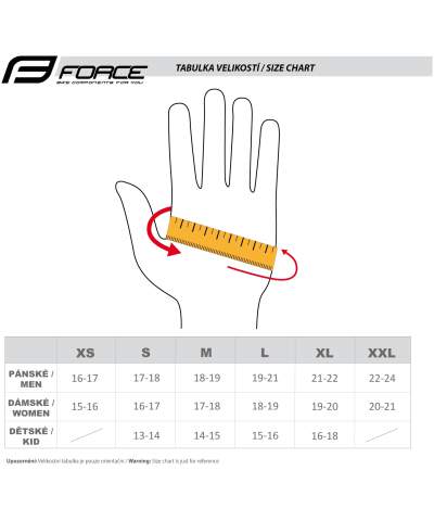 RĘKAWICZKI LETNIE FORCE MTB CORE