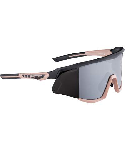 sunglasses FORCE SONIC,blk-bronze,silv.mirr. lens