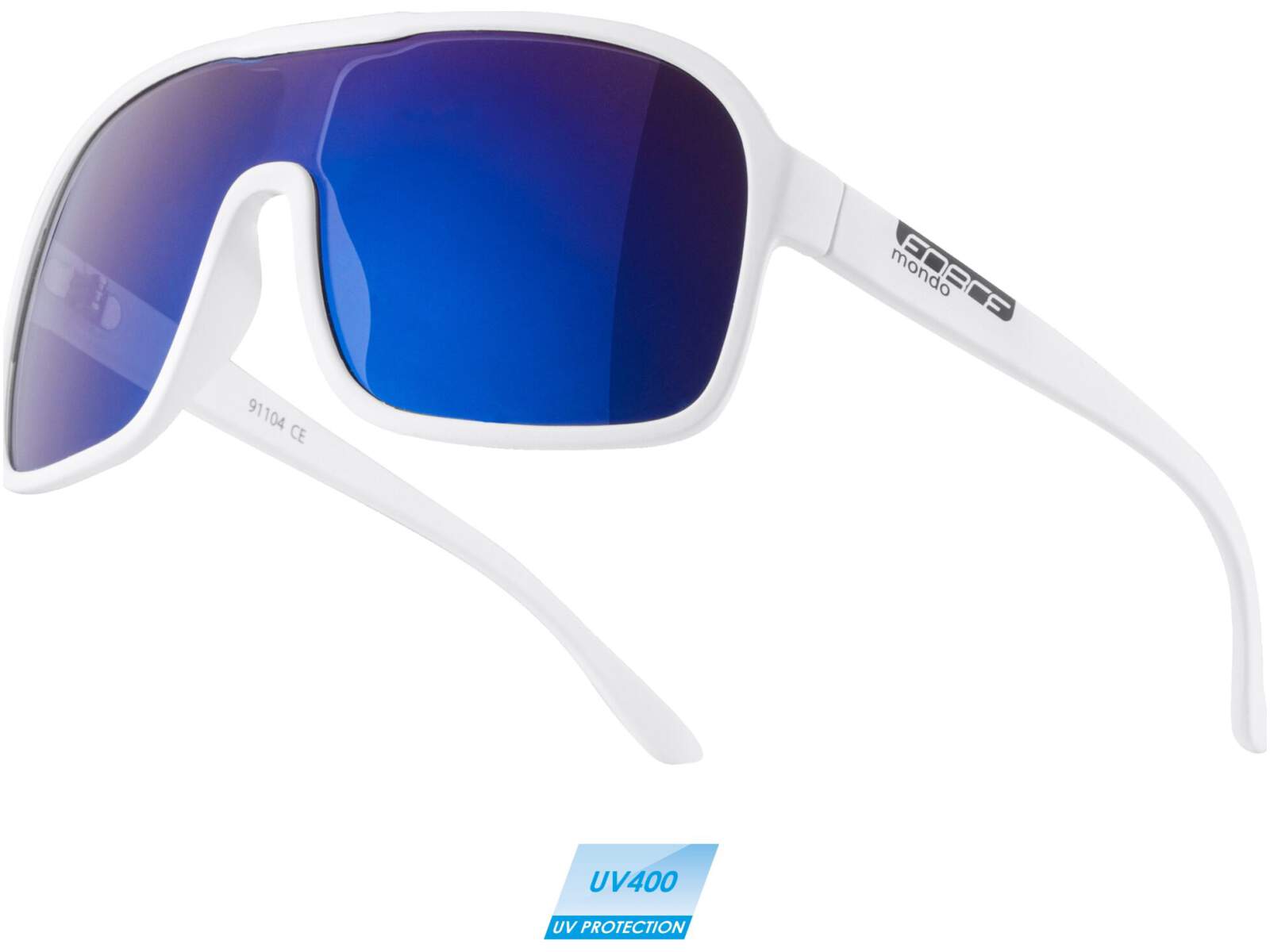 Okulary rowerowe Force MONDO szkła niebieskie
