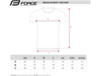 Koszulki - t-shirt force tabela rozmiarów
