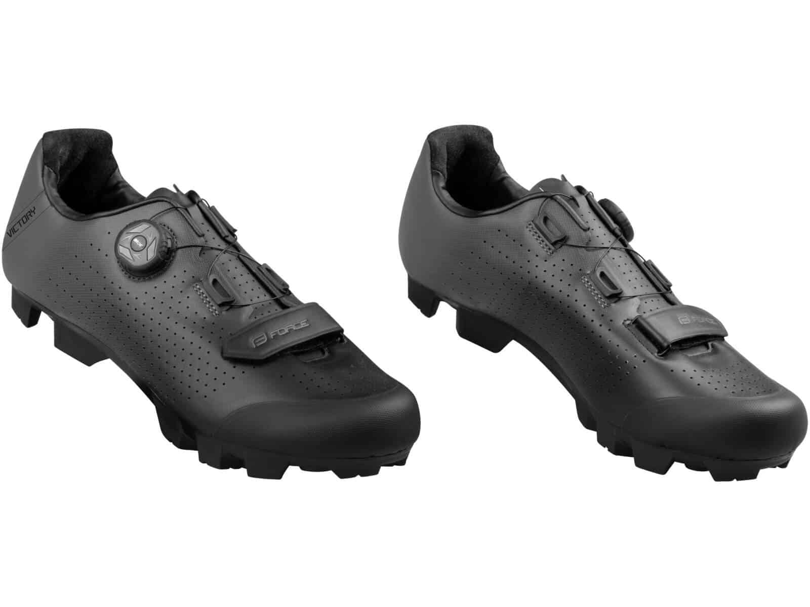 shoes FORCE ROAD VICTORY, black-grey