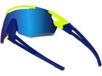 Okulary rowerowe Force ARCADE szkła niebieskie lustrzane