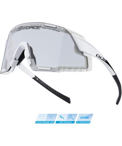 Okulary rowerowe Force GRIP szkła fotochromowe