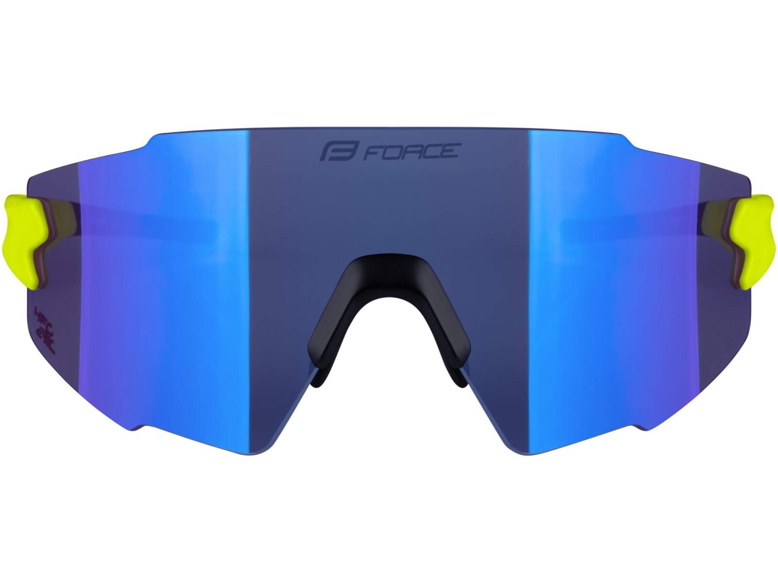 Okulary rowerowe Force MANTRA szkła niebieskie lustrzane