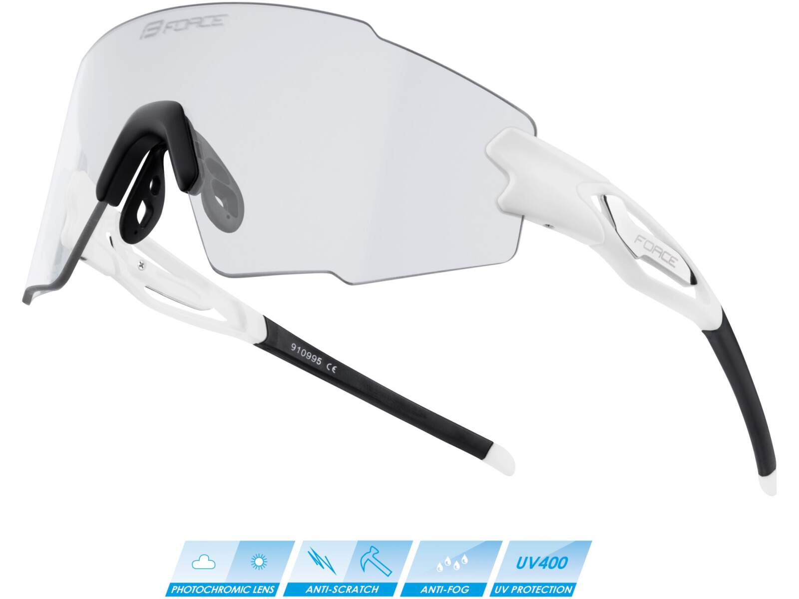 Okulary rowerowe Force MANTRA szkła fotochromowe