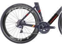Scarosso Ultegra with ZIPP 404 Firecrest wheels