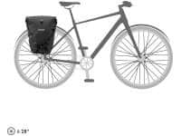 Sakwa rowerowa na bagażnik Ortlieb BACK-ROLLER HIGH VISIBILITY 20L