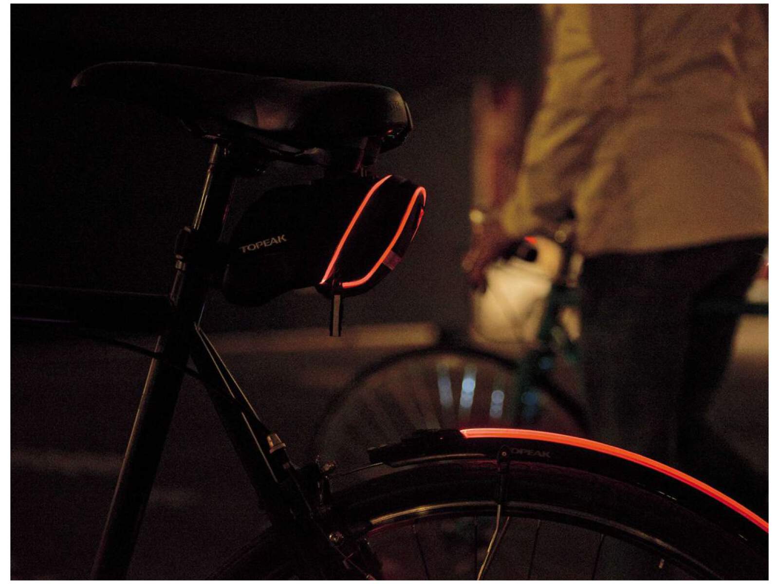 Torba rowerowa podsiodłowa Topeak AERO WEDGE iGLOW SMALL (0,5W LED, W/FIXER)