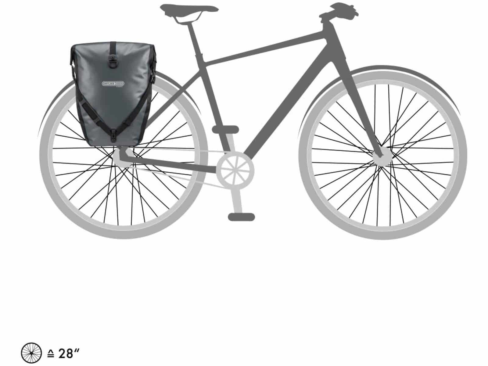 Sakwa rowerowa na bagażnik Ortlieb BACK-ROLLER CLASSIC 40L