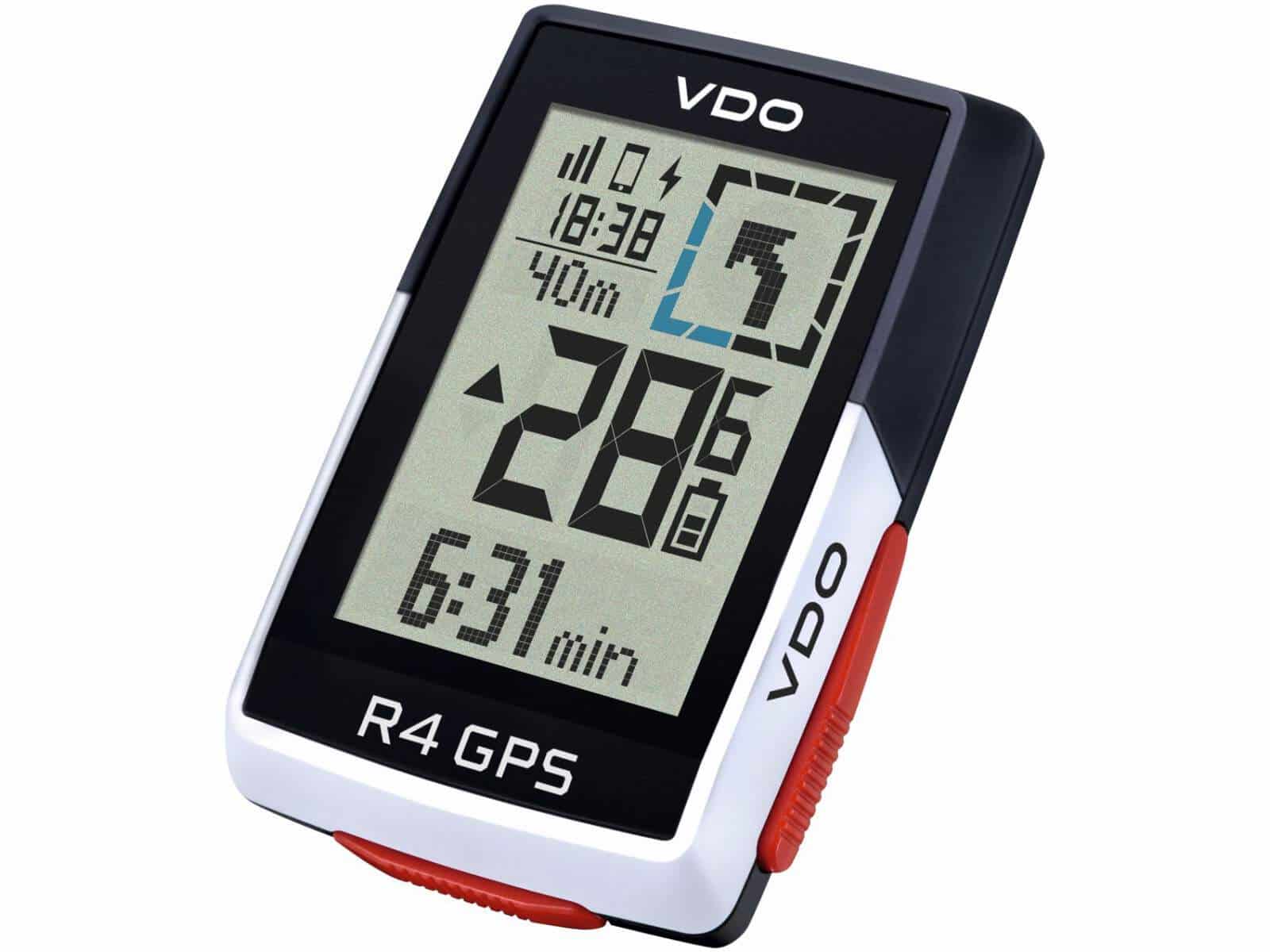 Licznik rowerowy bezprzewodowy VDO R4 GPS TOP MOUNT SET