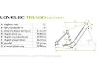 Lovelec eTour TRIAGO LOW STEP geometria