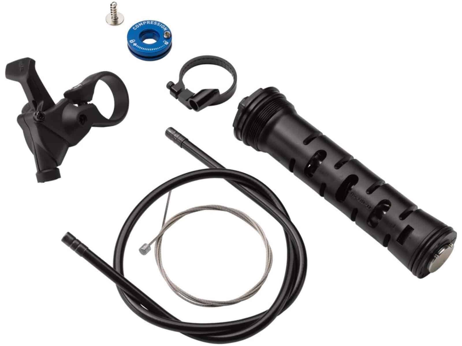 RockShox REMOTE UPGRADE KIT - TURNKEY 17MM - INCLUDES REMOTE COMPRESSION DAMPER AND POPLOC REMOTE RIGHT 32MM