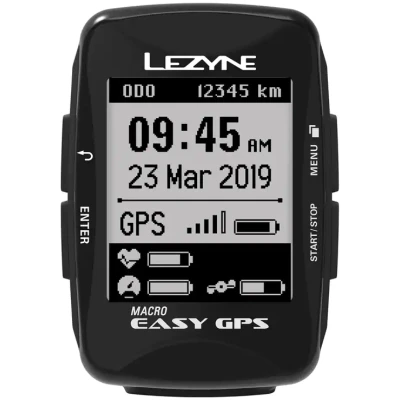 Komputer rowerowy GPS LEZYNE MACRO EASY GPS Akcesoria 2wheels.pl - have a bike day!