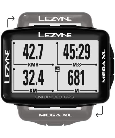 Komputer rowerowy GPS LEZYNE MEGA XL