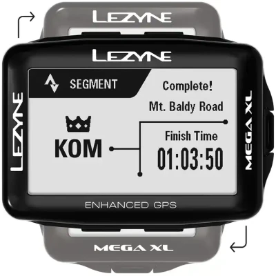 Komputer rowerowy GPS LEZYNE MEGA XL Akcesoria 2wheels.pl - have a bike day! 2