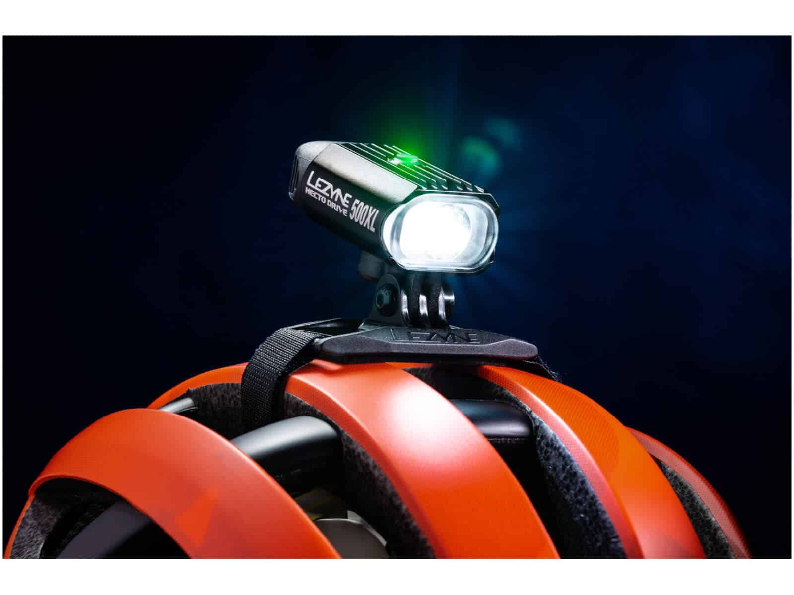 Lampa rowerowa na kask Lezyne LIGHT HECTO DRIVE 500XL