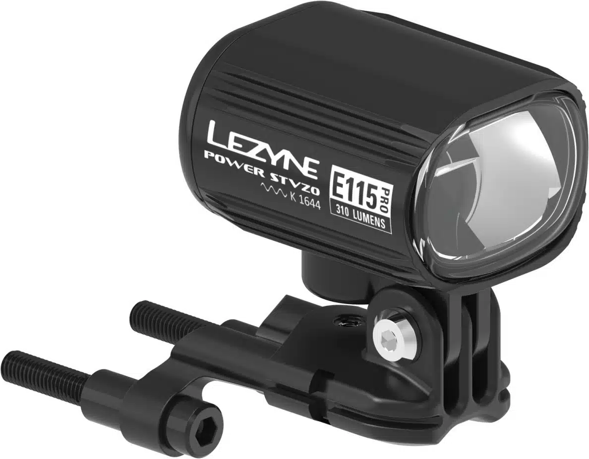 Lampa przednia Lezyne e-bike POWER PRO E115 SWITCH STVZO Akcesoria 2wheels.pl - have a bike day! 4