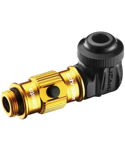 Końcówka do pompki Lezyne ABS FLIP THREAD CHUCK VALVE SWIVEL