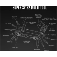 Zestaw kluczy rowerowych Lezyne SUPER SV Akcesoria 2wheels.pl - have a bike day! 16