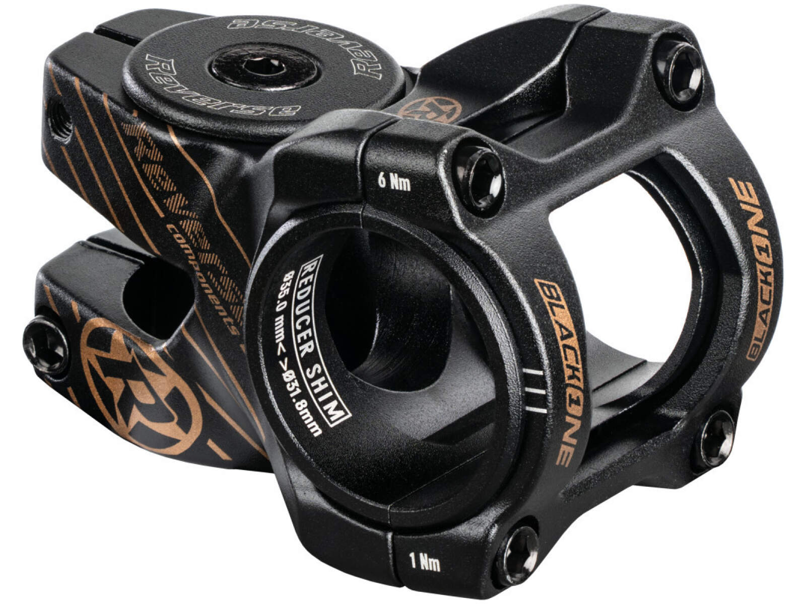 Mostek rowerowy Reverse Black-One D-2 35 mm