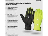 Rękawiczki zimowe FIST GribGrab Polaris 2 Waterproof