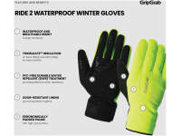 Rękawiczki zimowe FIST GribGrab RIDE 2 Waterproof