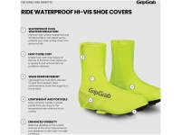 GripGrab Ride Hi-Vis Waterproof Road Shoe Covers