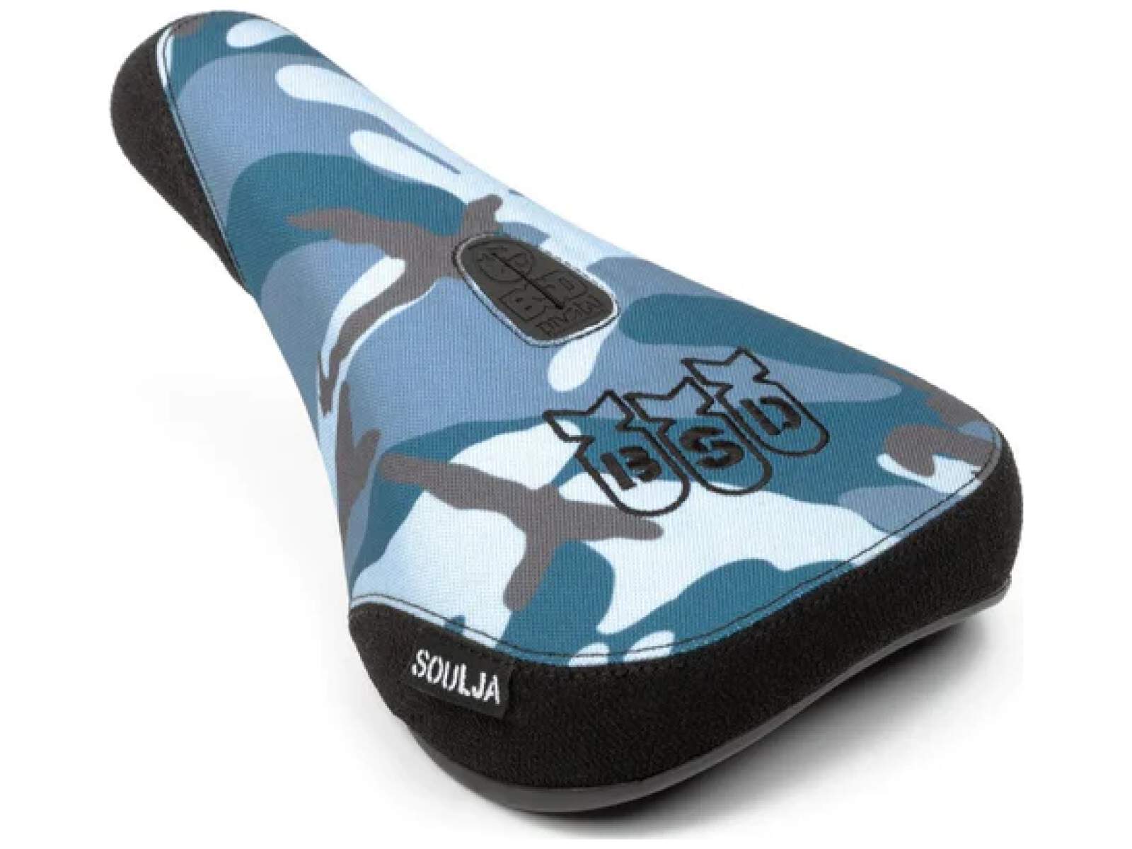 DROP BOMBS The Soulja seat features the classic bomb logo embroidery on a heavy duty nylon top section.