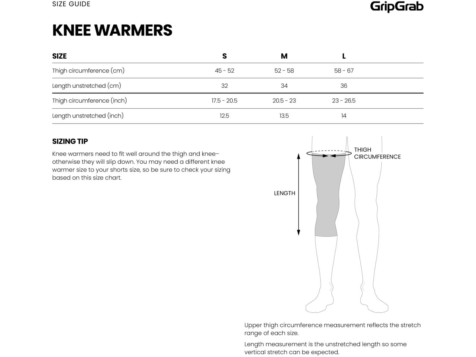 Nakolanniki GripGrab PACR Thermal Knee Warmers