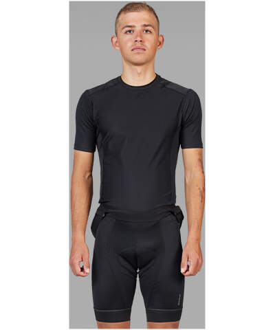 Koszulka termoaktywna GRIPGRAP męska WindBreaking Thermal Short Sleeve Base Layer