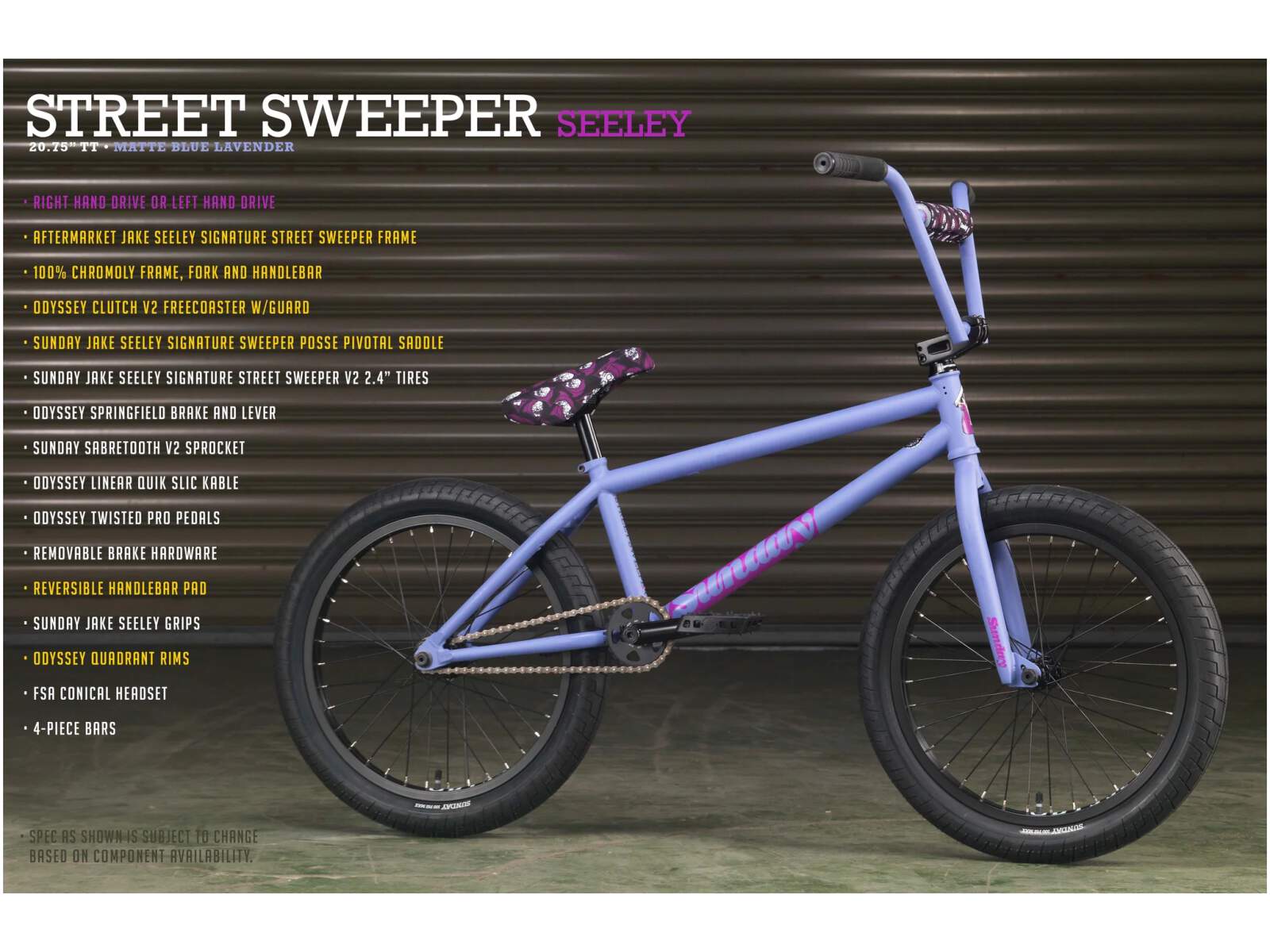 BMX Sunday Street Sweepe