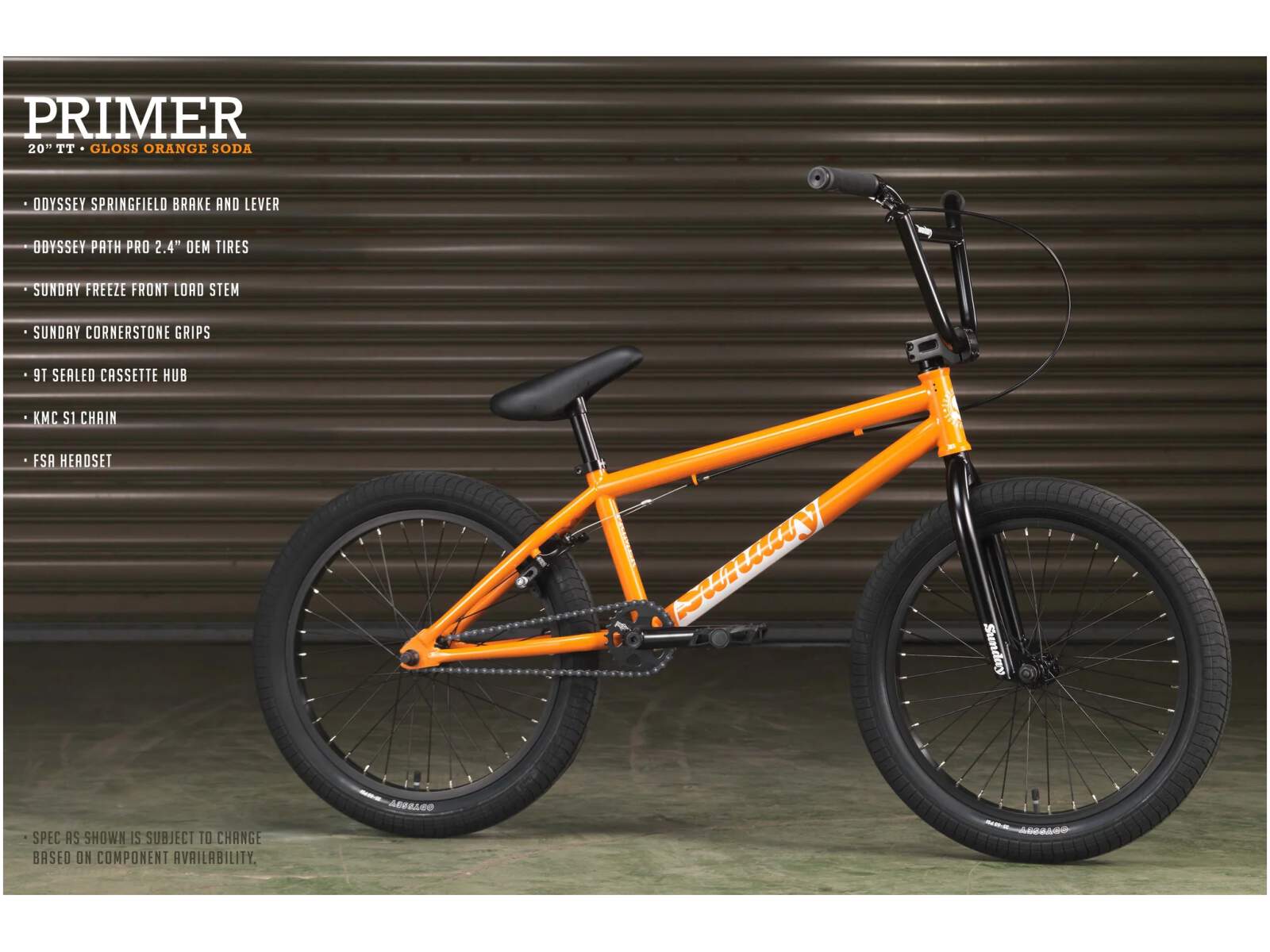 BMX Sunday Primer MY2023