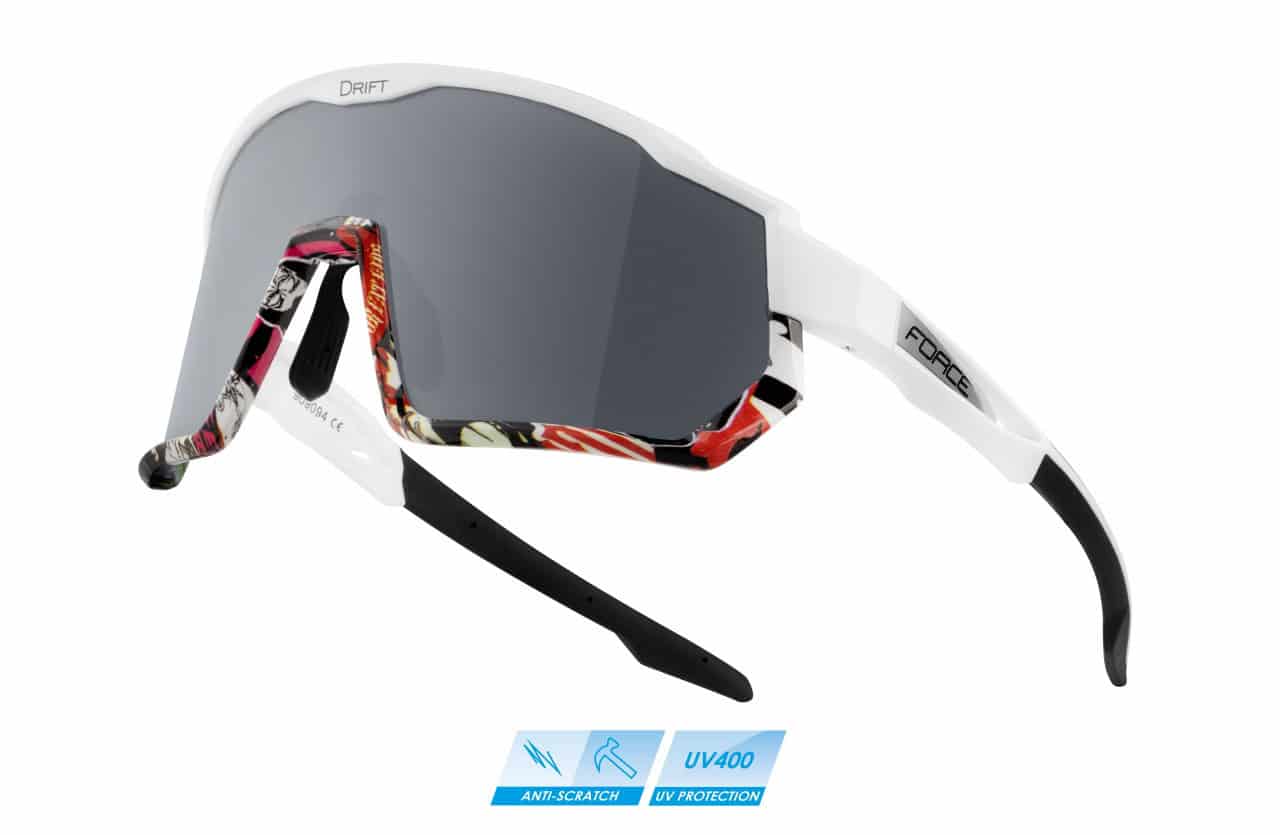 Okulary rowerowe Force DRIFT White-Vivid – z Polaryzacyjnymi Szkłami POLARON+ Akcesoria 3 Okulary rowerowe Force DRIFT White-Vivid – z Polaryzacyjnymi Szkłami POLARON+ Akcesoria 2wheels.pl - have a bike day! 3