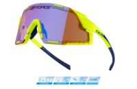 Okulary rowerowe Force GRIP White – z Kontrastowymi Fioletowymi Szkłami Akcesoria 2wheels.pl - have a bike day!
